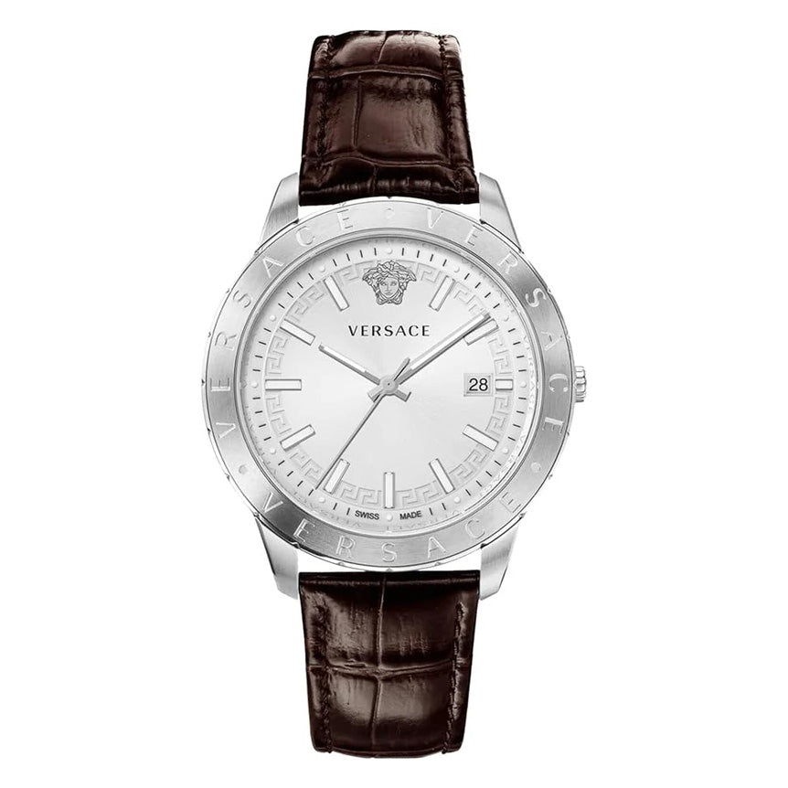 Versace Men's Watch Univers White Brown