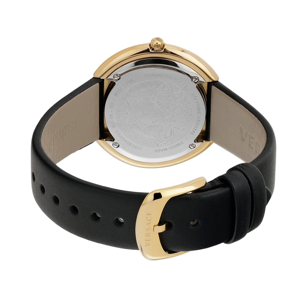 Versace Ladies Watch Thea 38mm Black Gold