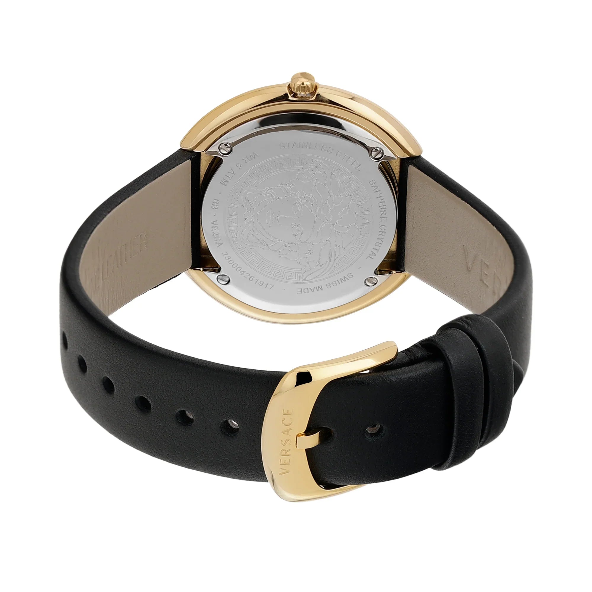 Versace Ladies Watch Thea 38mm Black Gold
