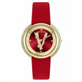 Versace Ladies Watch Thea 38mm Red Gold