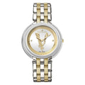 Versace Ladies Watch Thea 38mm White Two-Tone Bracelet
