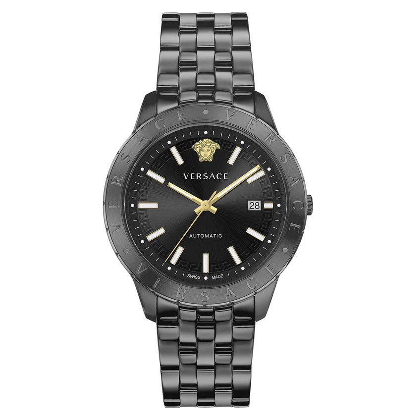 Versace Men's Watch Univers Automatic Black Bracelet