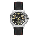Versace Men's Watch New Chrono 45mm Black