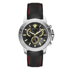 Versace Men's Watch New Chrono 45mm Black