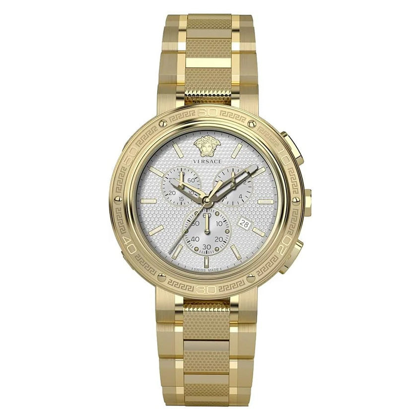 Versace Men's Watch V-Extreme Pro 46mm White Bracelet