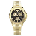 Versace Ladies Watch Chrono 40mm Gold Bracelet