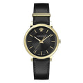 Versace Men's Watch V-Circle Black Gold