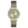Versace Men's Watch V-Circle Gold Bracelet