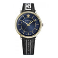 Versace Men's Watch V-Circle Blue Gold