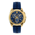 Versace Men's Watch Chrono Geo 43mm Blue