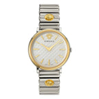 Versace Ladies Watch V-Circle 38mm Silver Gold