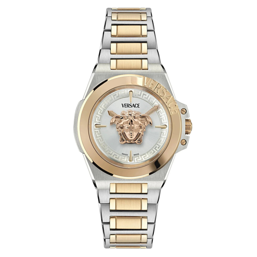 Versace Hera Quartz Ladies' White Rose Gold Watch
