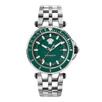 Versace Men's Watch V-Race Diver 46mm Green Bracelet