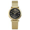 Versace Ladies Watch V-Twist 36mm Black Diamond Bracelet