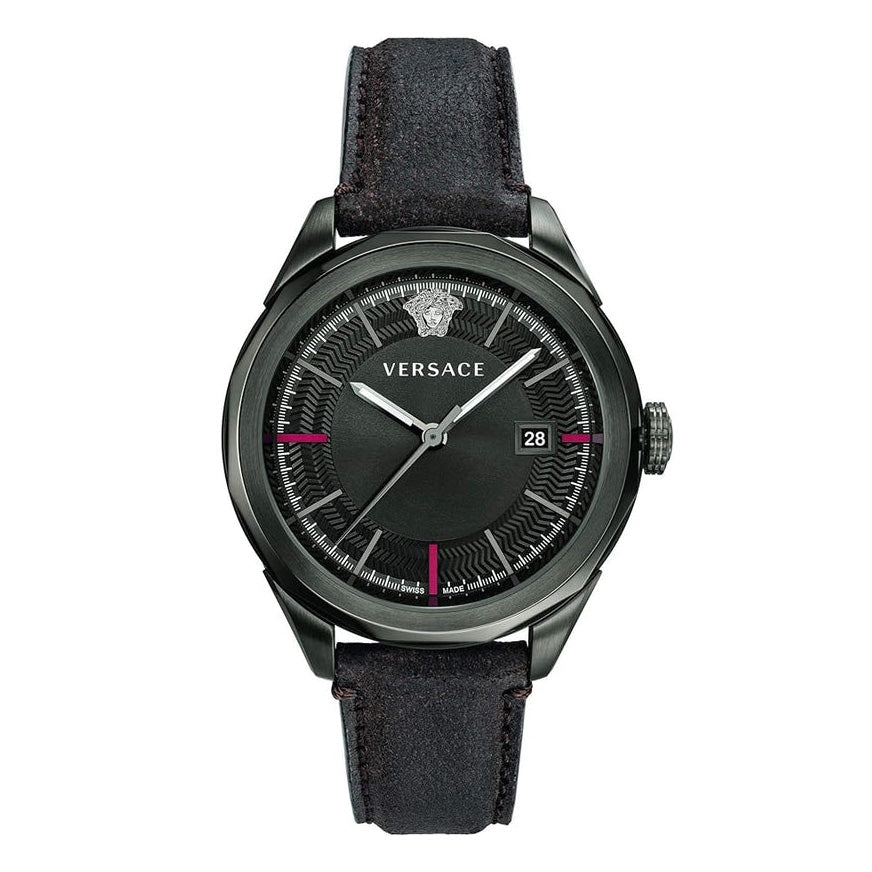 Versace Men's Watch Glaze Black