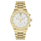 Versace Men's Watch Greca Sporty Chronograph 46mm Gold
