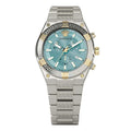 Versace Men's Watch Greca Sporty Chronograph 46mm Blue Turquoise
