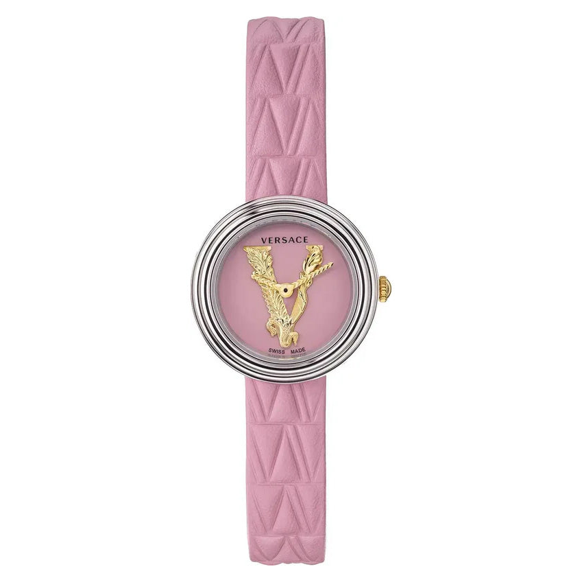 Versace Ladies Watch V-Virtus Small Pink