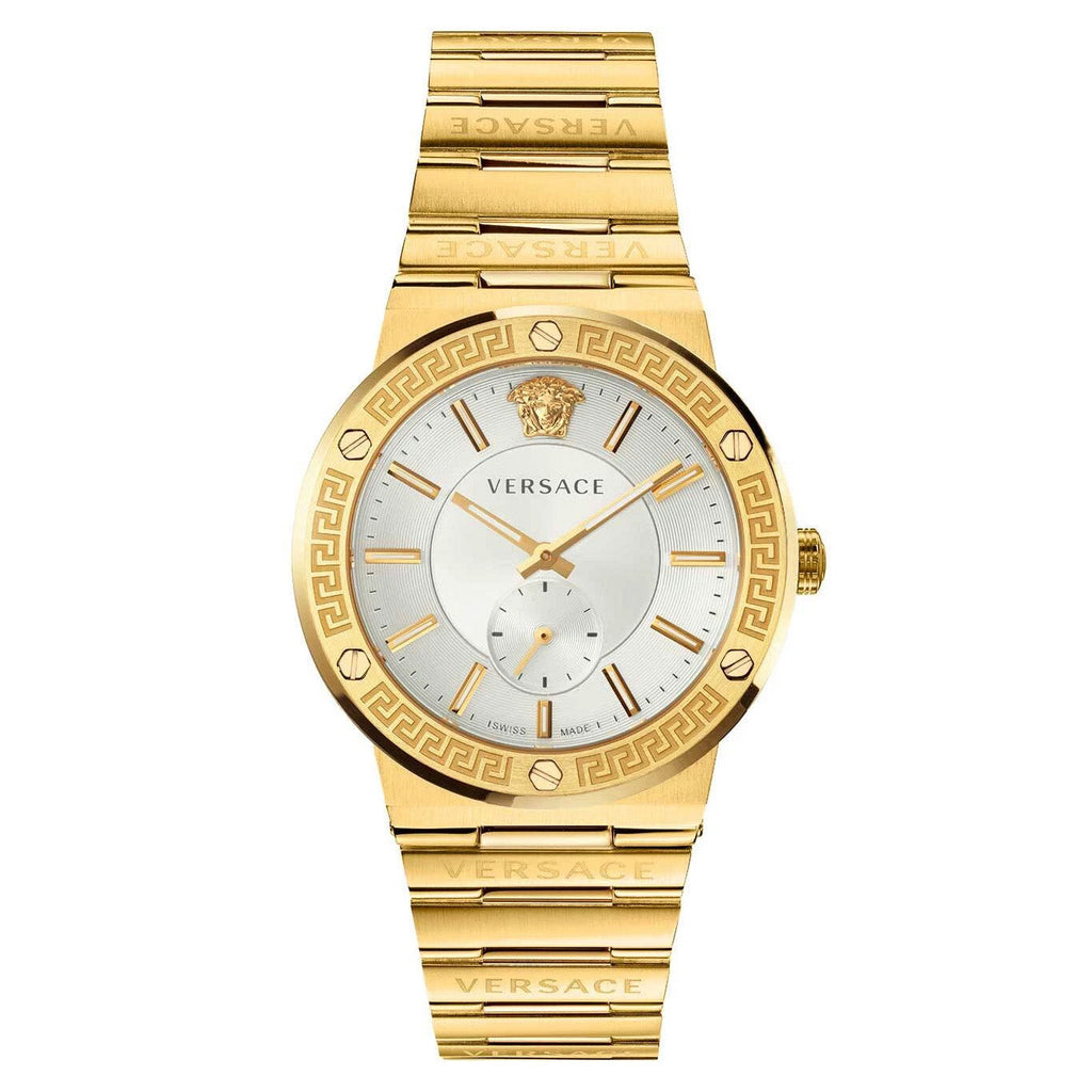 Versace Watch Greca Logo Small Seconds Gold