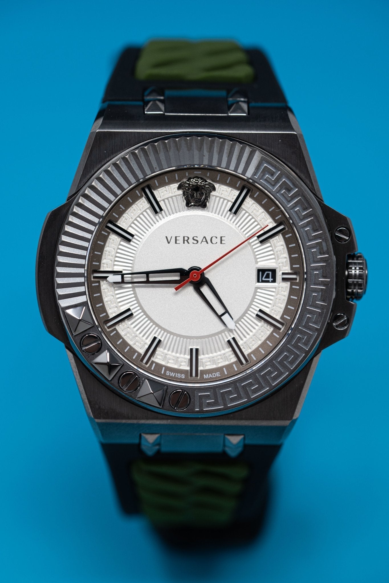 Versace Men's Watch Chain Reaction White Black