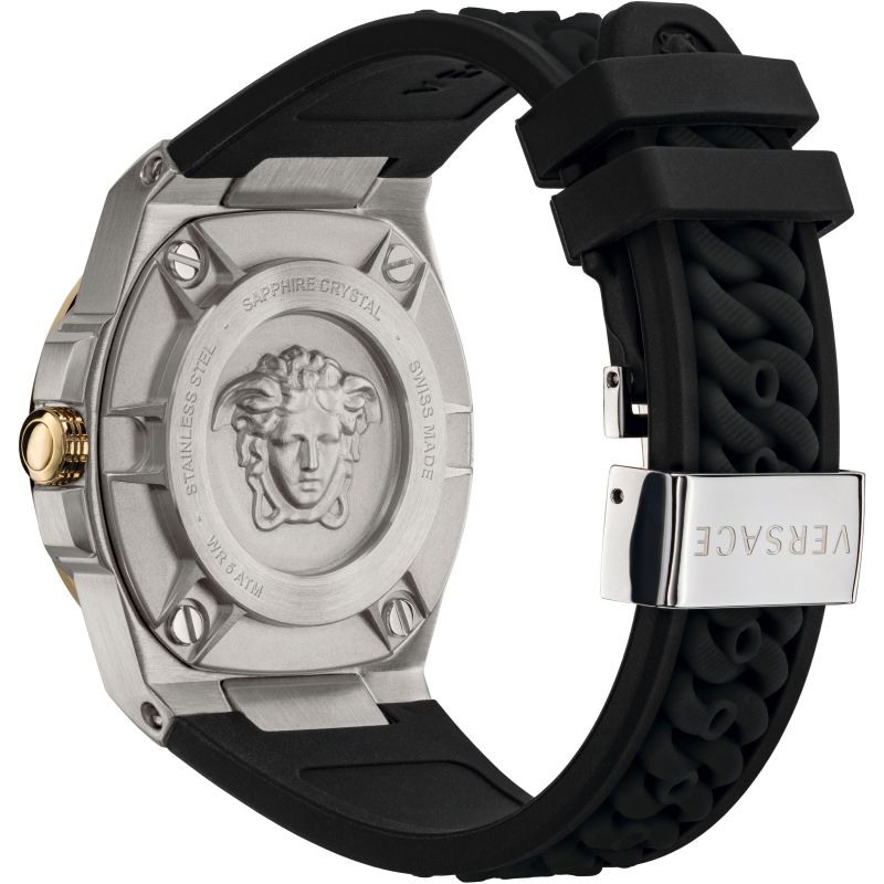 Versace Chain Reaction Ladies Black Watch
