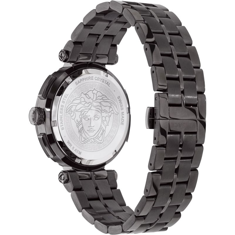 Versace Greca Chrono Men's Black Watch