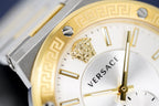 Versace Men's Watch Greca Logo Small Seconds Two-Tone