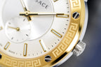 Versace Men's Watch Greca Logo Small Seconds Two-Tone