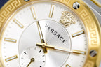 Versace Men's Watch Greca Logo Small Seconds Two-Tone