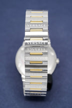 Versace Men's Watch Greca Logo Small Seconds Two-Tone