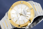 Versace Men's Watch Greca Logo Small Seconds Two-Tone