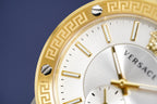Versace Men's Watch Greca Logo Small Seconds Two-Tone