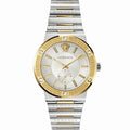 Versace Men's Watch Greca Logo Small Seconds Two-Tone