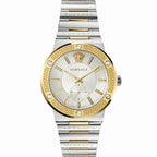 Versace Men's Watch Greca Logo Small Seconds Two-Tone