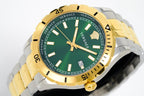 Versace Hellenyium 42mm Green Dress Watch