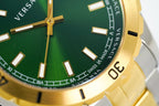 Versace Hellenyium 42mm Green Dress Watch