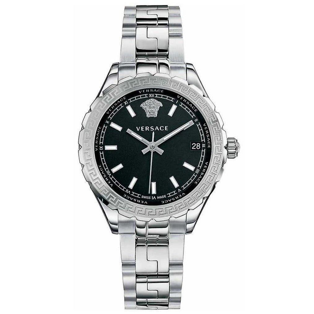Versace Ladies Watch Hellenyium Black Bracelet