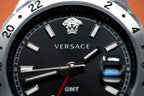 Versace Men's Watch Hellenyium GMT Black Bracelet