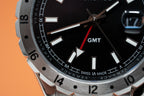 Versace Men's Watch Hellenyium GMT Black Bracelet