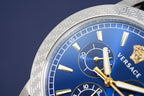 Versace Ladies Chronograph Watch Sports Tech Blue