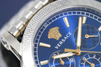 Versace Ladies Chronograph Watch Sports Tech Blue