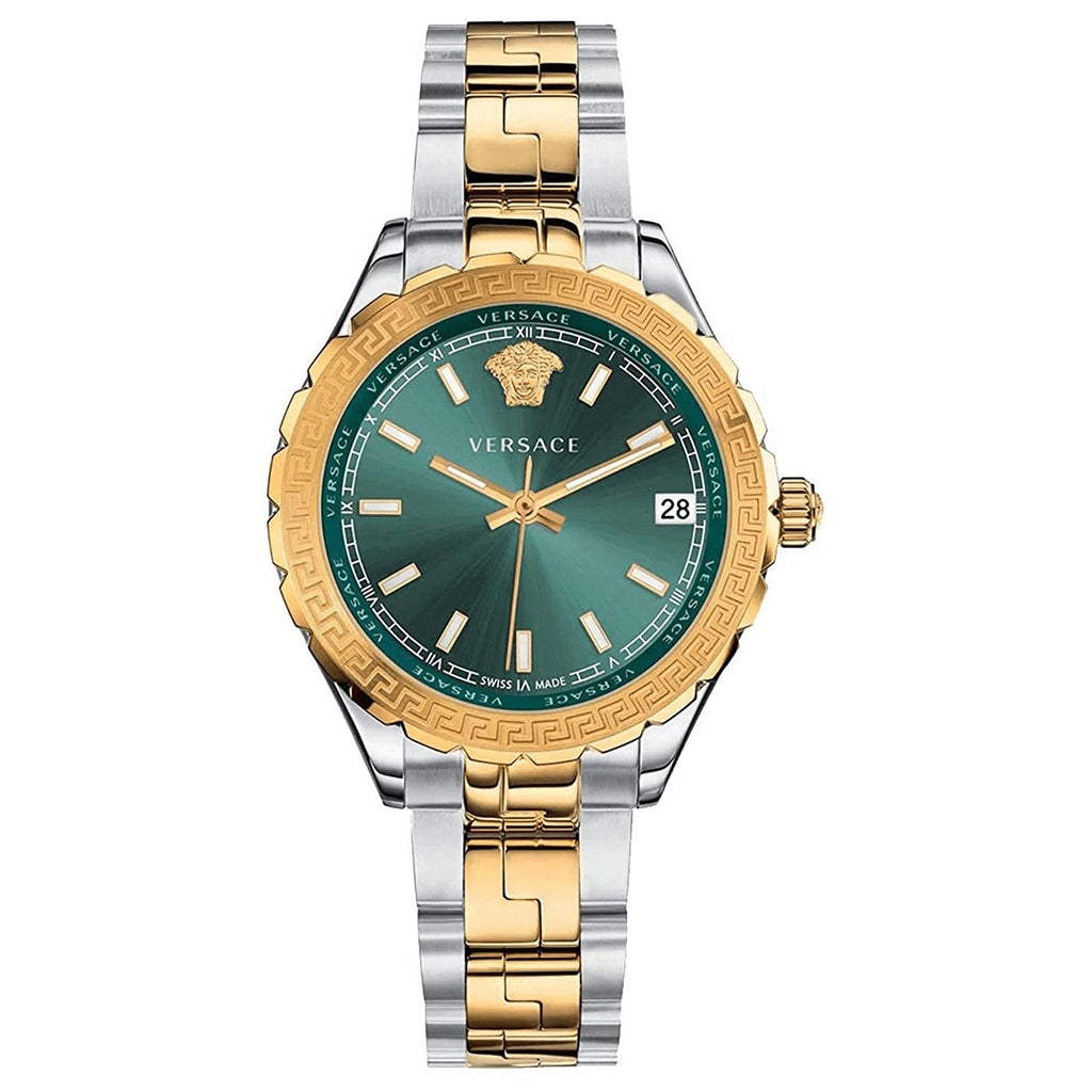 Versace Ladies Hellenyium Two-Tone Green