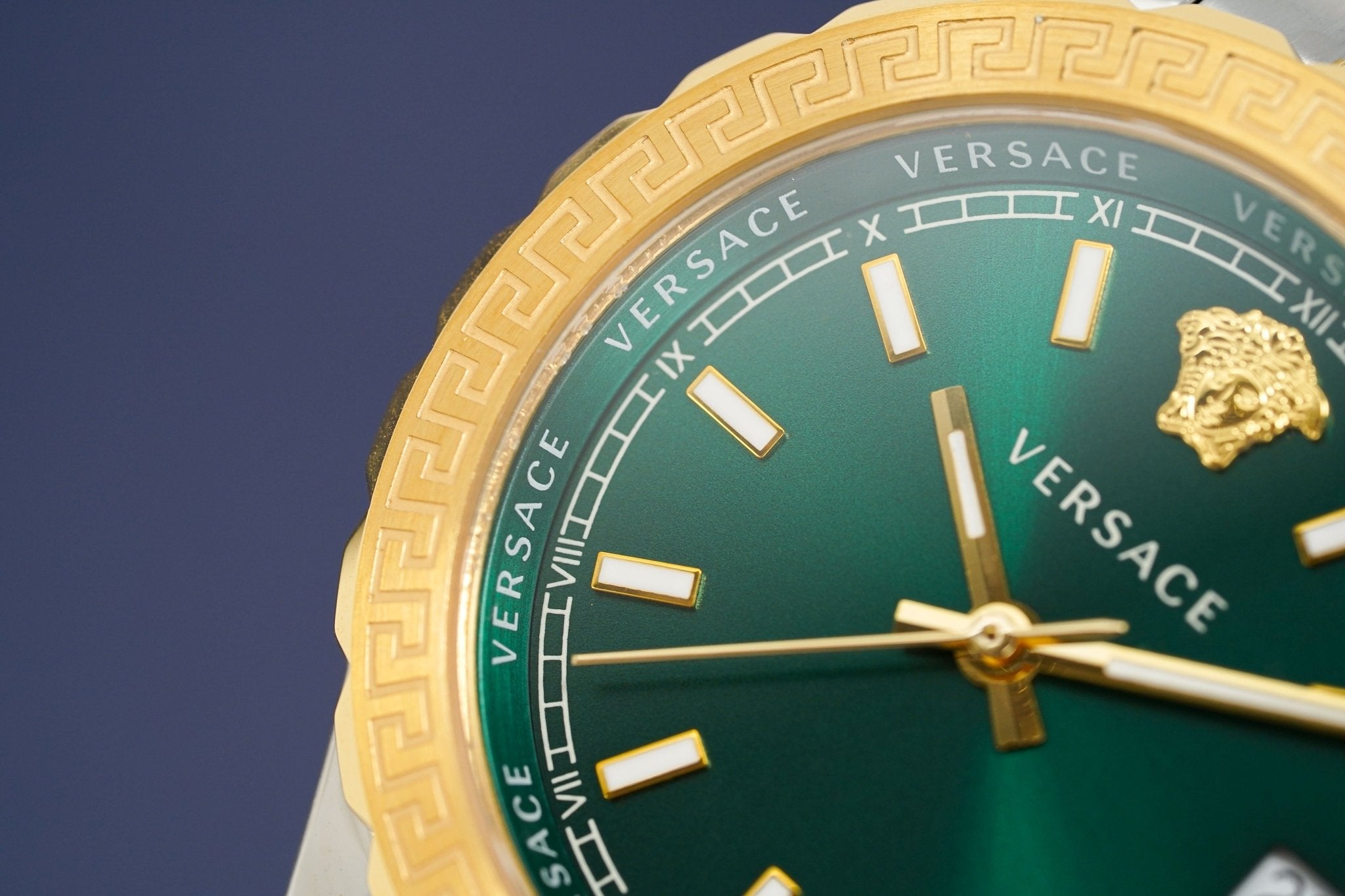 Versace Ladies Hellenyium Two-Tone Green