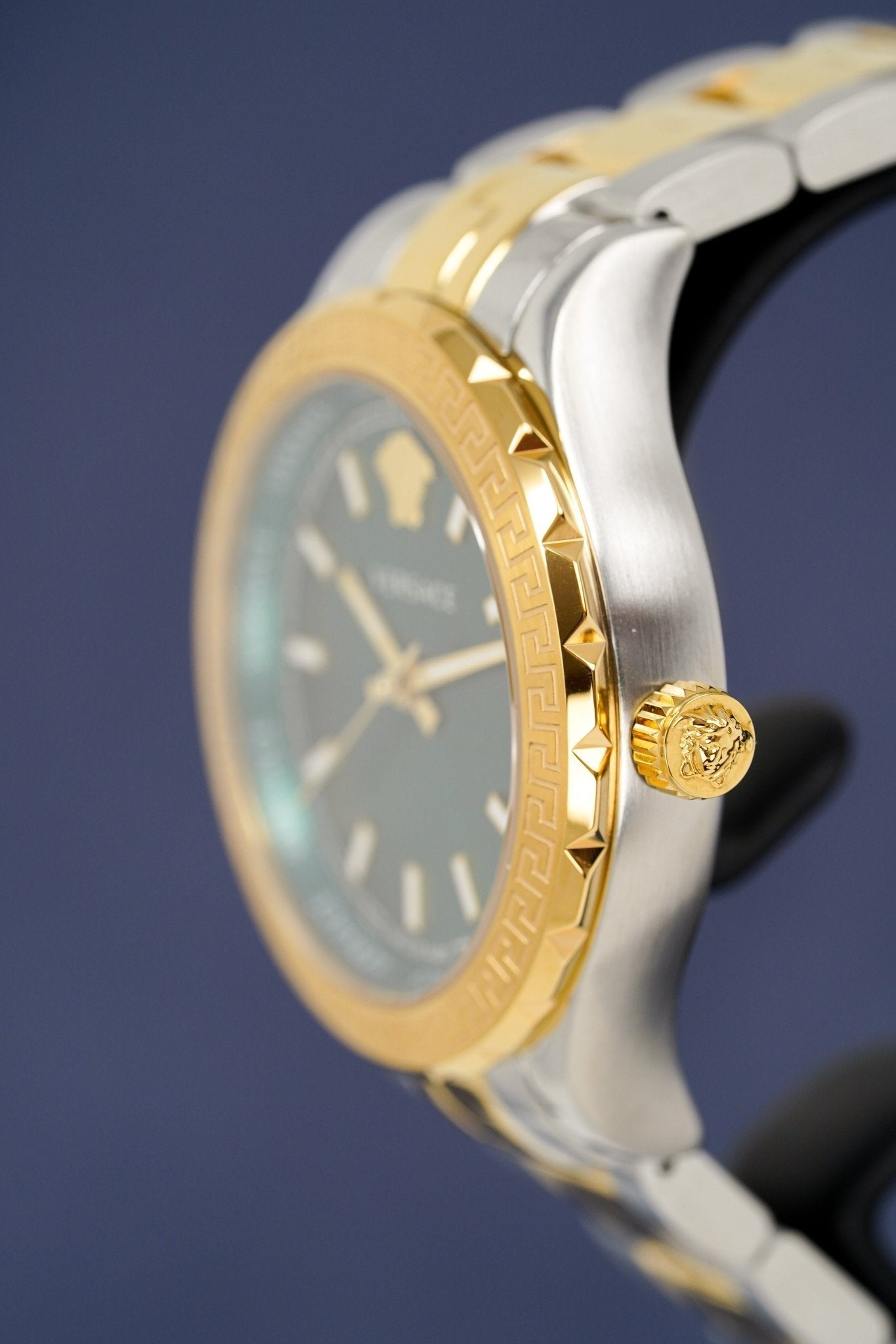 Versace Ladies Hellenyium Two-Tone Green