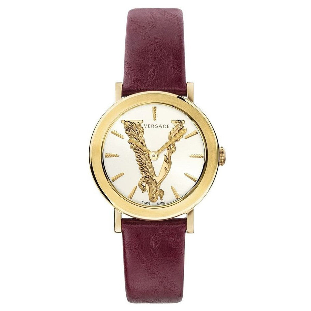 Versace Ladies Virtus Watch IP Gold