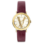 Versace Ladies Virtus Watch IP Gold