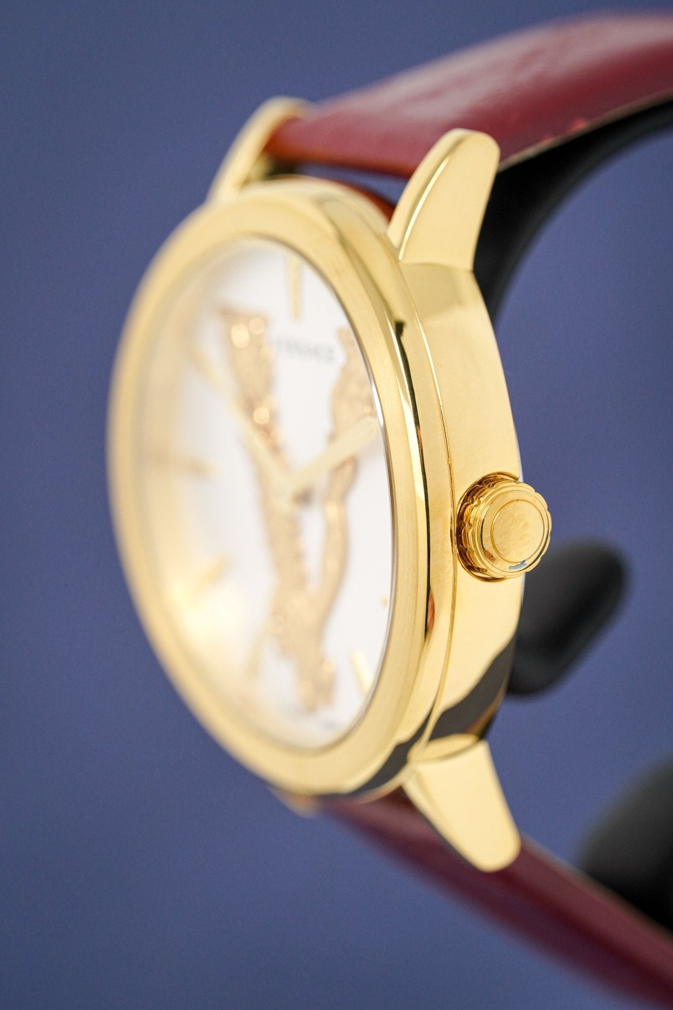 Versace Ladies Virtus Watch IP Gold