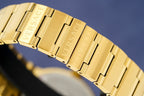 Versace Ladies Watch Greca Logo Gold Black