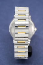 Versace Ladies Watch Greca Logo Two-Tone Silver