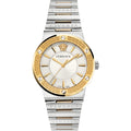 Versace Ladies Watch Greca Logo Two-Tone Silver